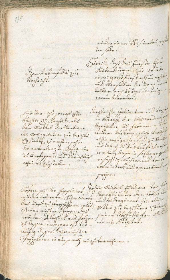 Stadtarchiv Bozen - BOhisto Ratsprotokoll 1765/68 