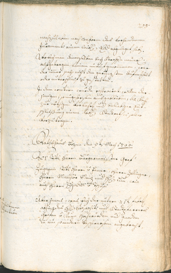 Archivio Storico della Città di Bolzano - BOhisto protocollo consiliare 1765/68 