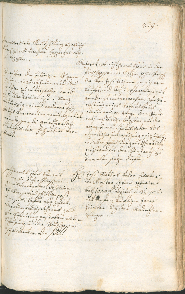 Civic Archives of Bozen-Bolzano - BOhisto Ratsprotokoll 1765/68 