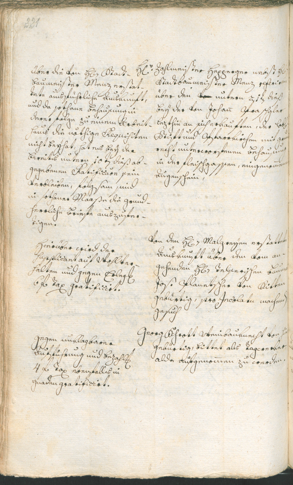 Civic Archives of Bozen-Bolzano - BOhisto Ratsprotokoll 1765/68 