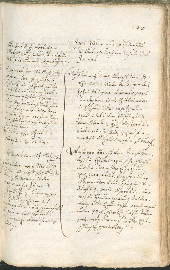 Archivio Storico della Città di Bolzano - BOhisto protocollo consiliare 1765/68 