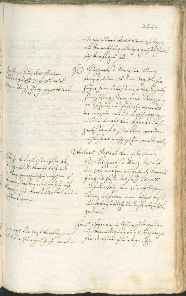 Civic Archives of Bozen-Bolzano - BOhisto Ratsprotokoll 1765/68 