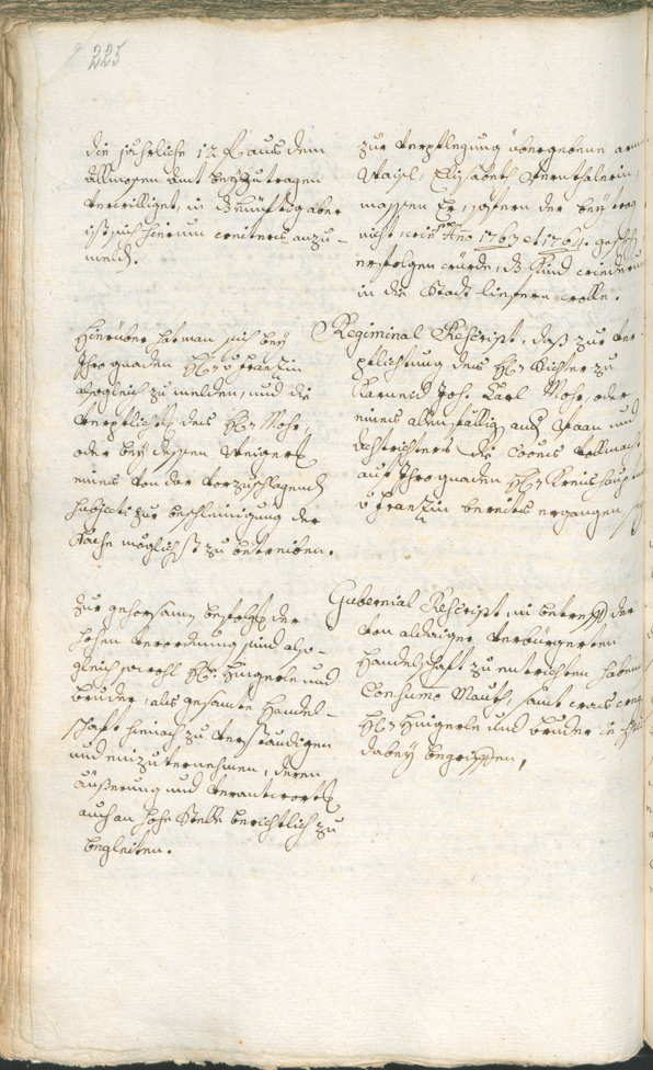 Civic Archives of Bozen-Bolzano - BOhisto Ratsprotokoll 1765/68 