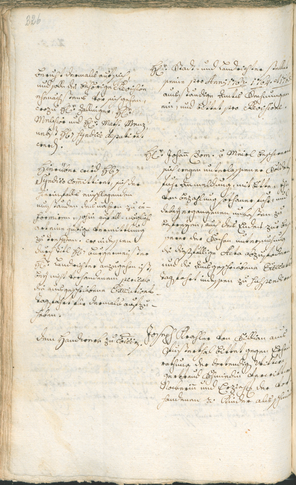 Archivio Storico della Città di Bolzano - BOhisto protocollo consiliare 1765/68 