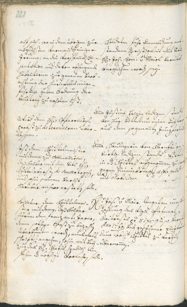 Civic Archives of Bozen-Bolzano - BOhisto Ratsprotokoll 1765/68 