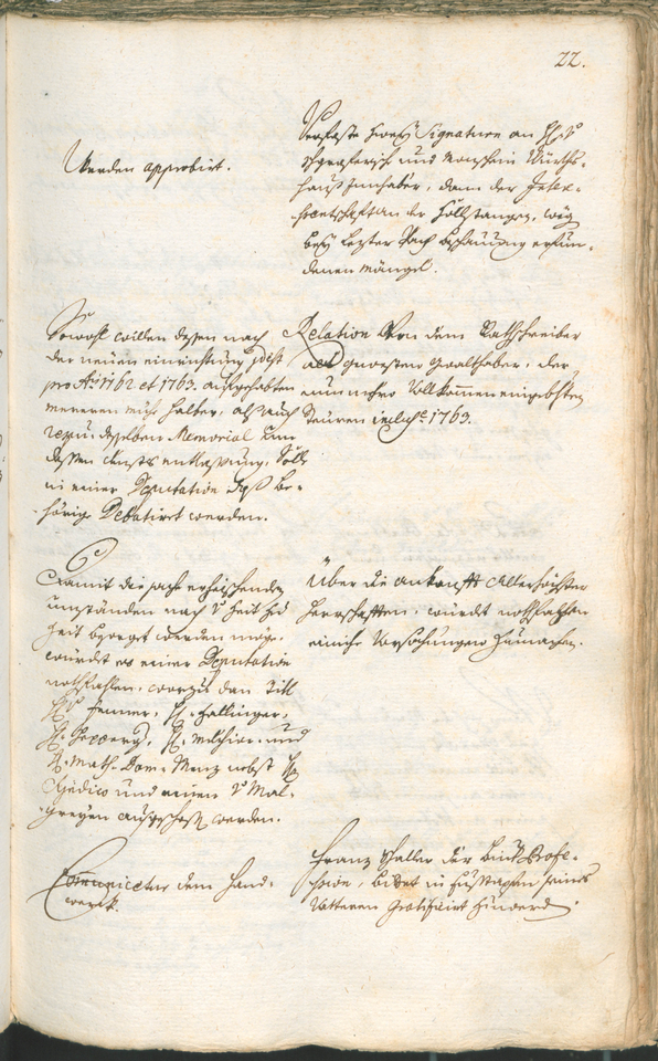 Civic Archives of Bozen-Bolzano - BOhisto Ratsprotokoll 1765/68 