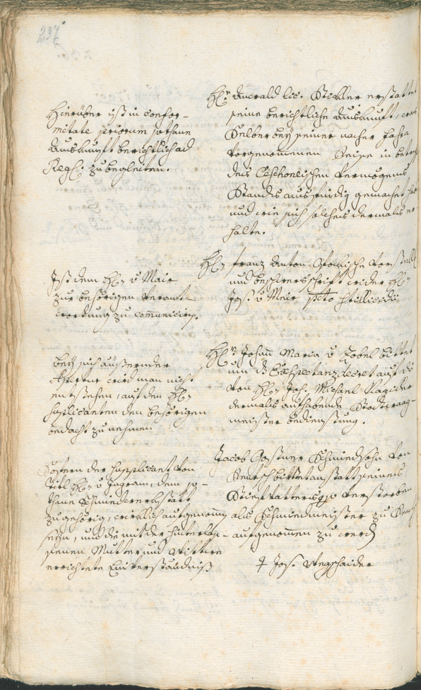 Stadtarchiv Bozen - BOhisto Ratsprotokoll 1765/68 