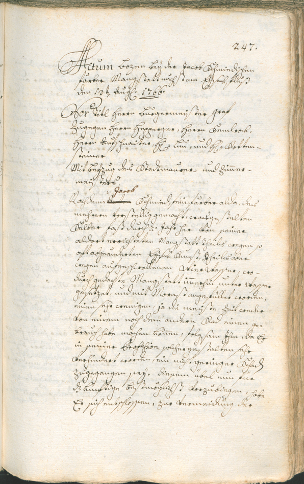 Civic Archives of Bozen-Bolzano - BOhisto Ratsprotokoll 1765/68 