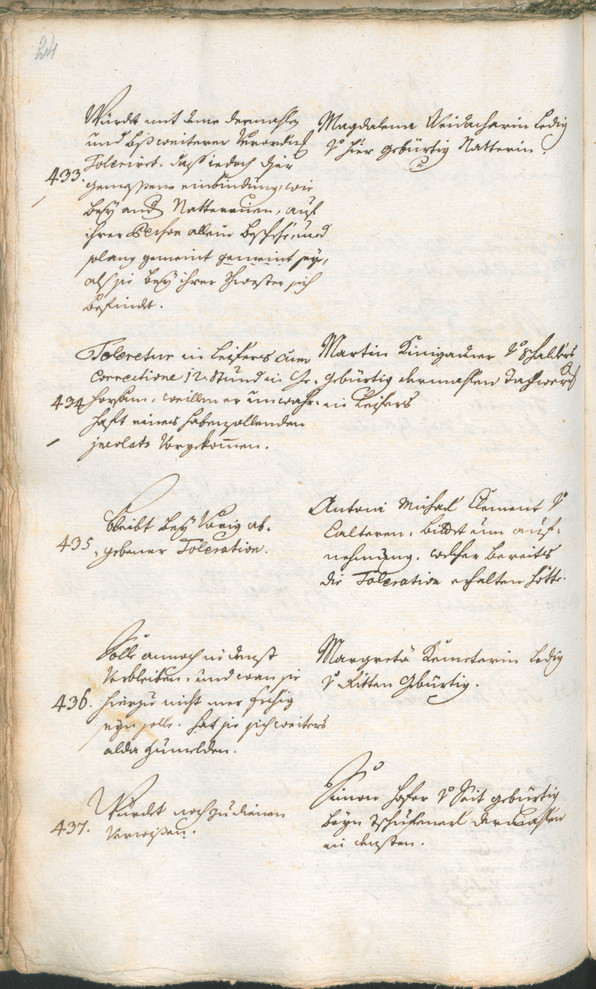 Archivio Storico della Città di Bolzano - BOhisto protocollo consiliare 1765/68 