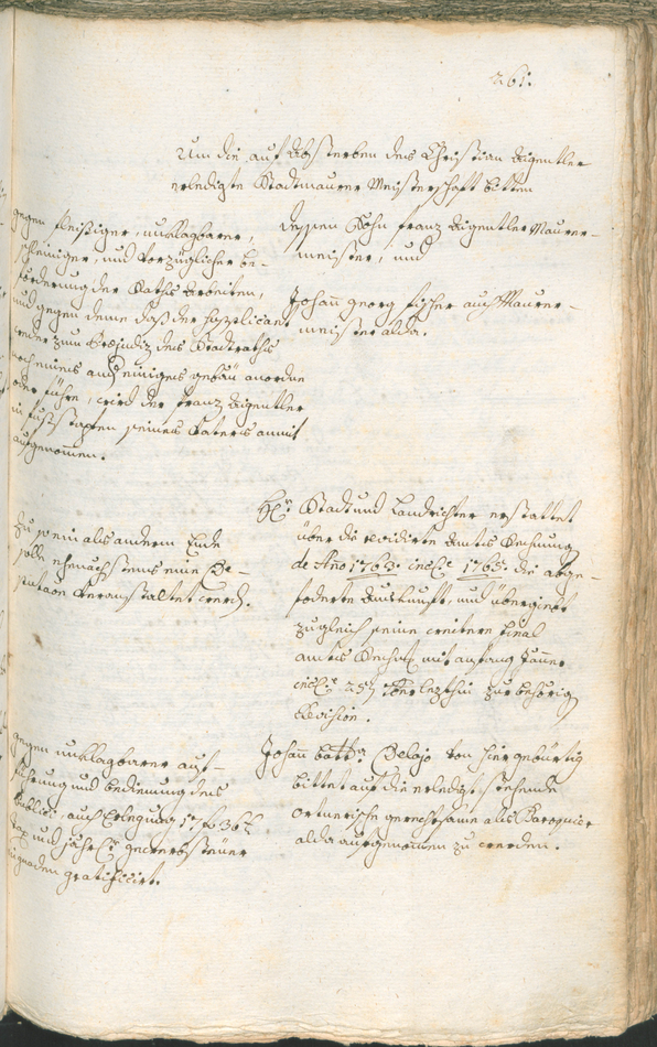 Archivio Storico della Città di Bolzano - BOhisto protocollo consiliare 1765/68 