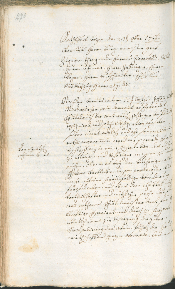 Civic Archives of Bozen-Bolzano - BOhisto Ratsprotokoll 1765/68 