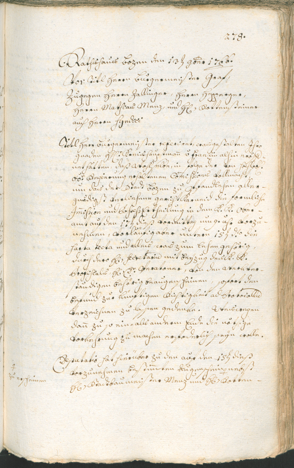 Archivio Storico della Città di Bolzano - BOhisto protocollo consiliare 1765/68 