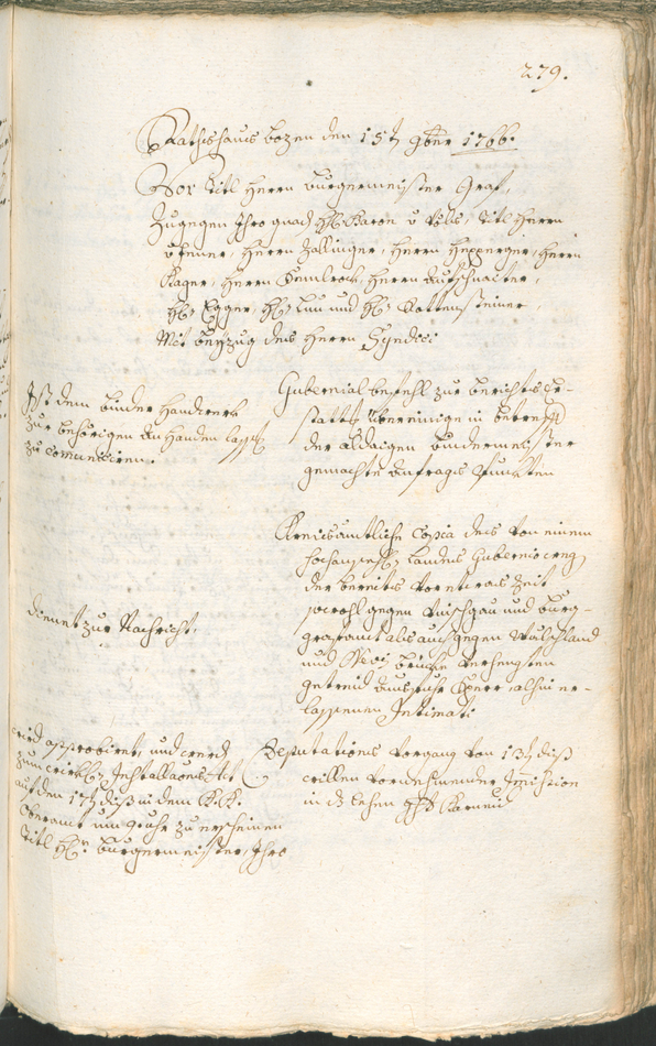 Civic Archives of Bozen-Bolzano - BOhisto Ratsprotokoll 1765/68 