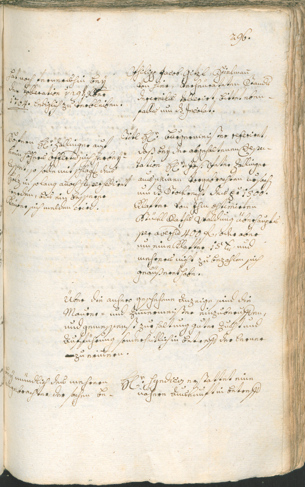 Stadtarchiv Bozen - BOhisto Ratsprotokoll 1765/68 