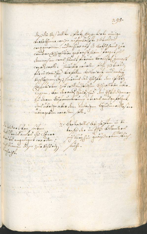 Stadtarchiv Bozen - BOhisto Ratsprotokoll 1765/68 