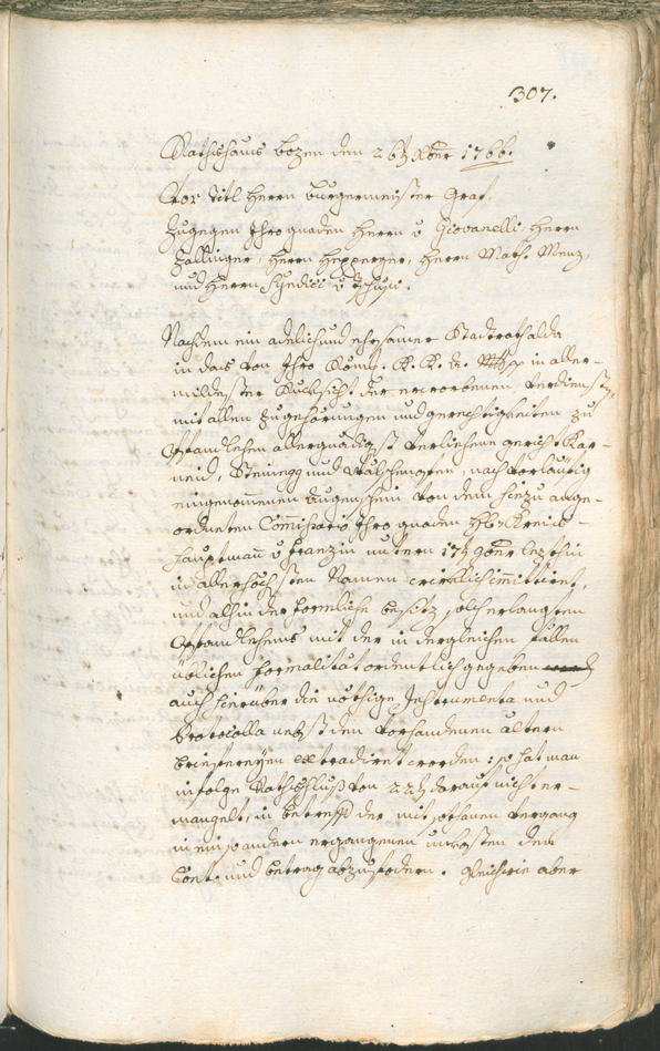 Archivio Storico della Città di Bolzano - BOhisto protocollo consiliare 1765/68 