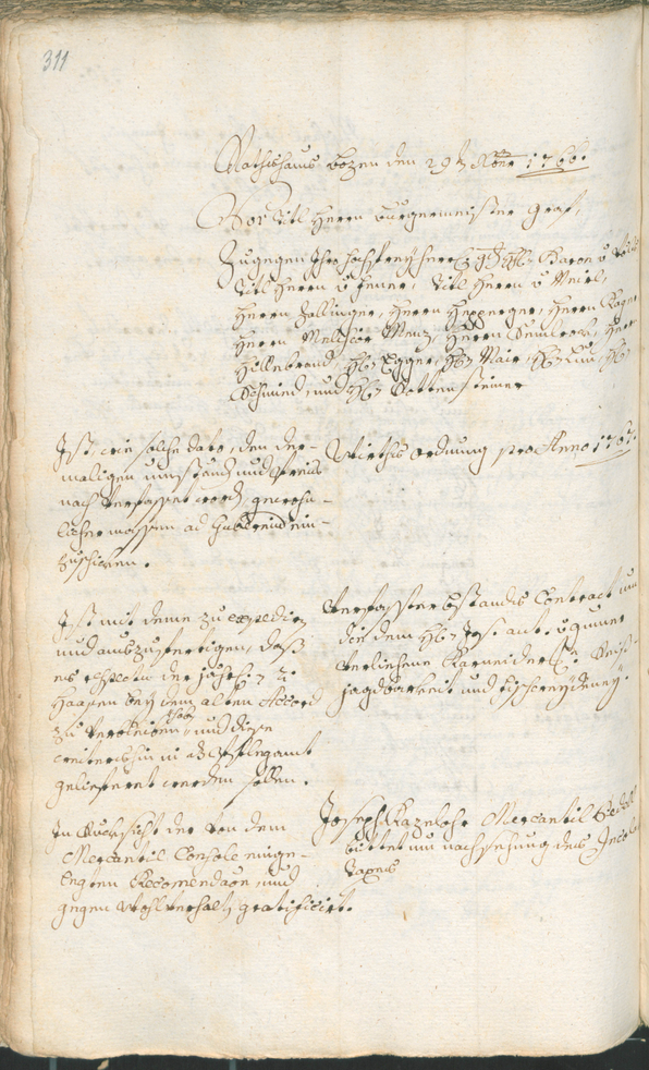 Civic Archives of Bozen-Bolzano - BOhisto Ratsprotokoll 1765/68 