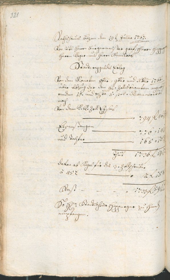 Civic Archives of Bozen-Bolzano - BOhisto Ratsprotokoll 1765/68 