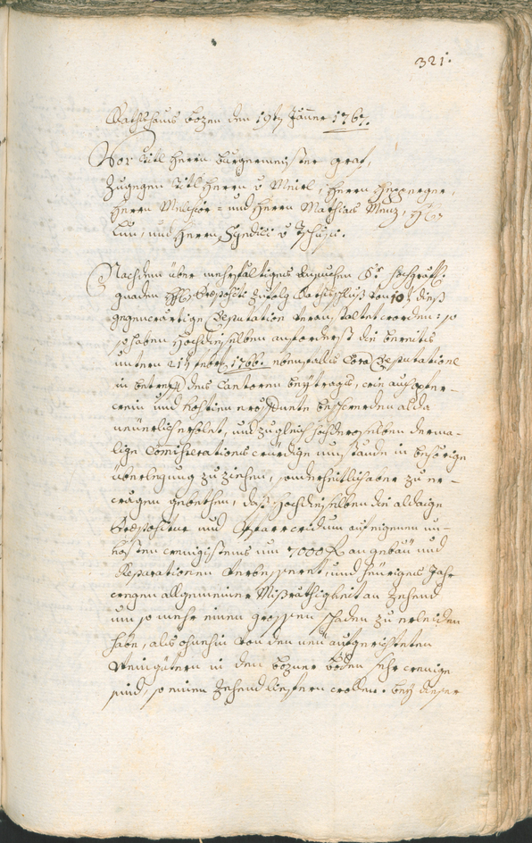 Civic Archives of Bozen-Bolzano - BOhisto Ratsprotokoll 1765/68 