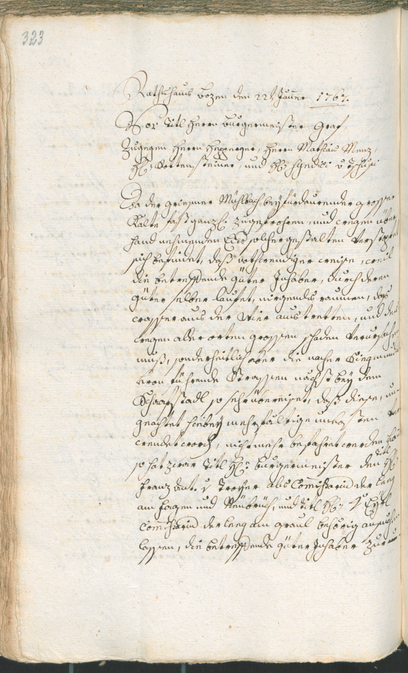 Civic Archives of Bozen-Bolzano - BOhisto Ratsprotokoll 1765/68 