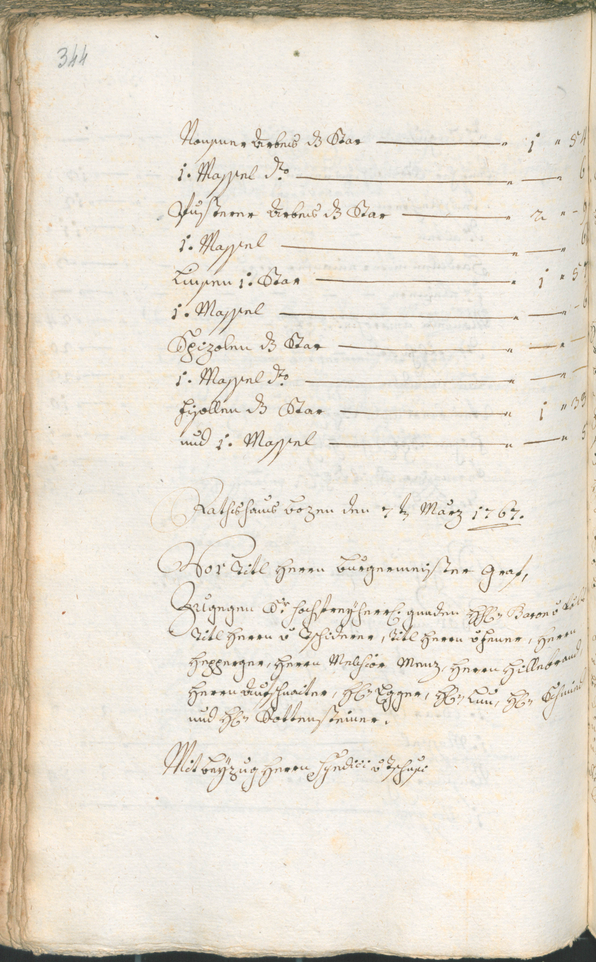 Archivio Storico della Città di Bolzano - BOhisto protocollo consiliare 1765/68 