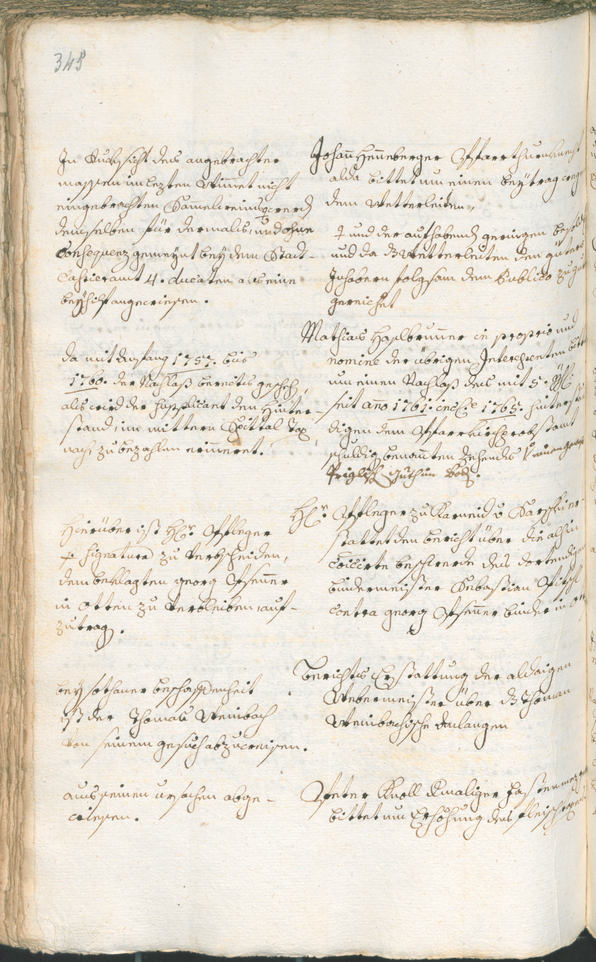 Archivio Storico della Città di Bolzano - BOhisto protocollo consiliare 1765/68 