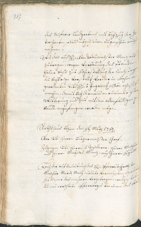 Civic Archives of Bozen-Bolzano - BOhisto Ratsprotokoll 1765/68 