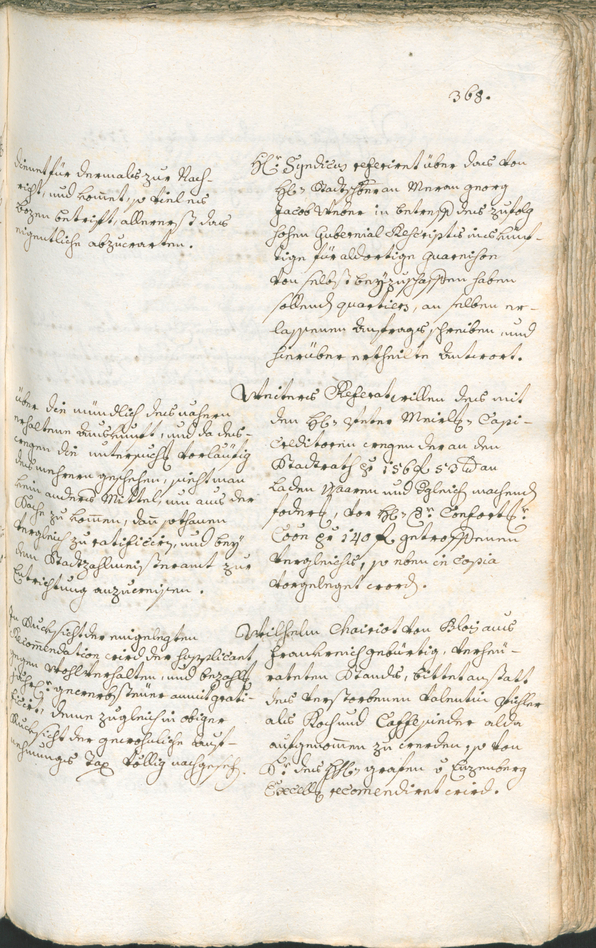 Archivio Storico della Città di Bolzano - BOhisto protocollo consiliare 1765/68 