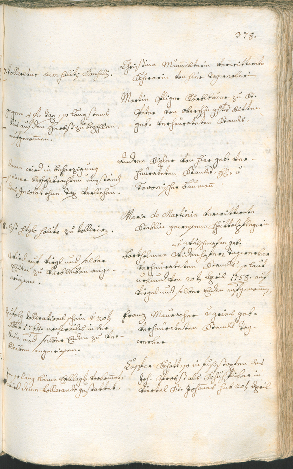 Civic Archives of Bozen-Bolzano - BOhisto Ratsprotokoll 1765/68 