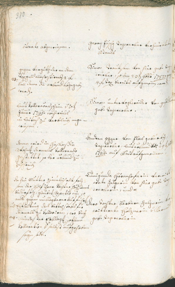 Civic Archives of Bozen-Bolzano - BOhisto Ratsprotokoll 1765/68 