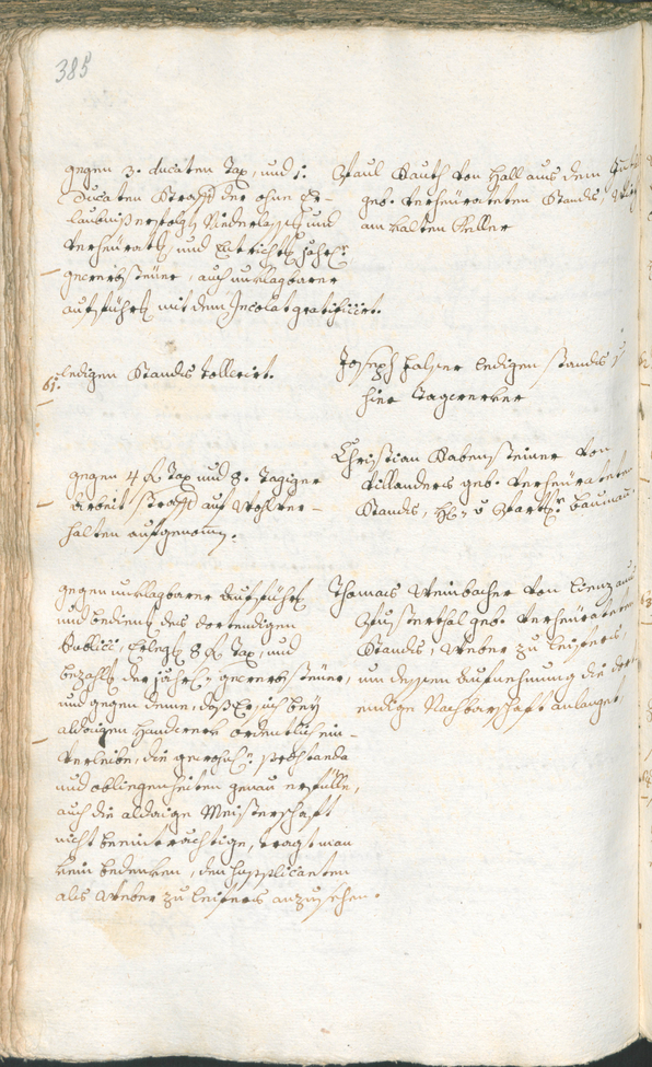 Civic Archives of Bozen-Bolzano - BOhisto Ratsprotokoll 1765/68 