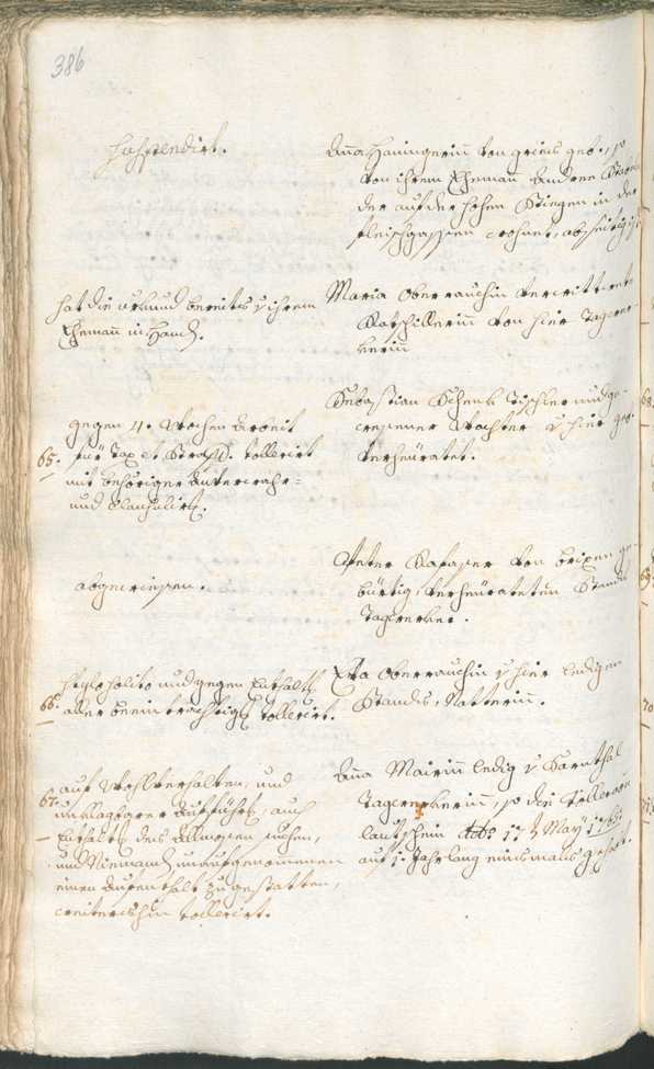 Civic Archives of Bozen-Bolzano - BOhisto Ratsprotokoll 1765/68 