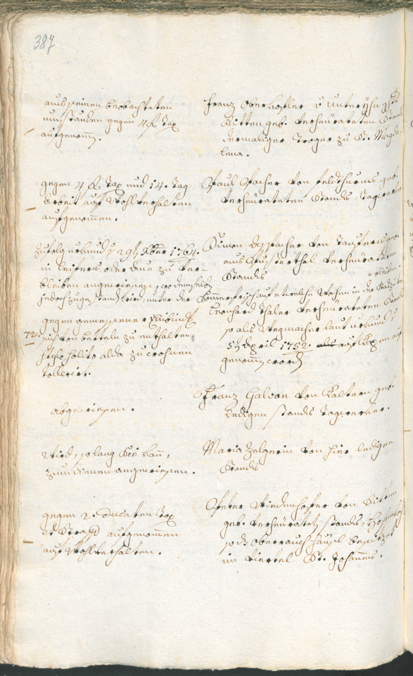 Civic Archives of Bozen-Bolzano - BOhisto Ratsprotokoll 1765/68 