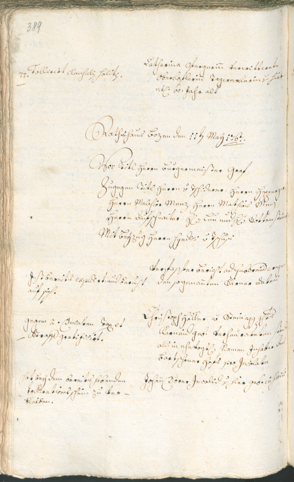 Civic Archives of Bozen-Bolzano - BOhisto Ratsprotokoll 1765/68 