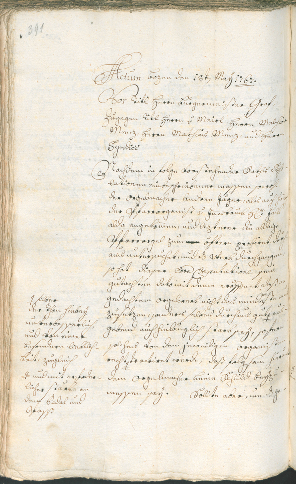 Archivio Storico della Città di Bolzano - BOhisto protocollo consiliare 1765/68 