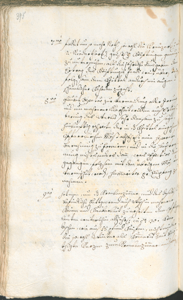 Stadtarchiv Bozen - BOhisto Ratsprotokoll 1765/68 