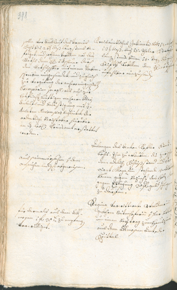 Civic Archives of Bozen-Bolzano - BOhisto Ratsprotokoll 1765/68 