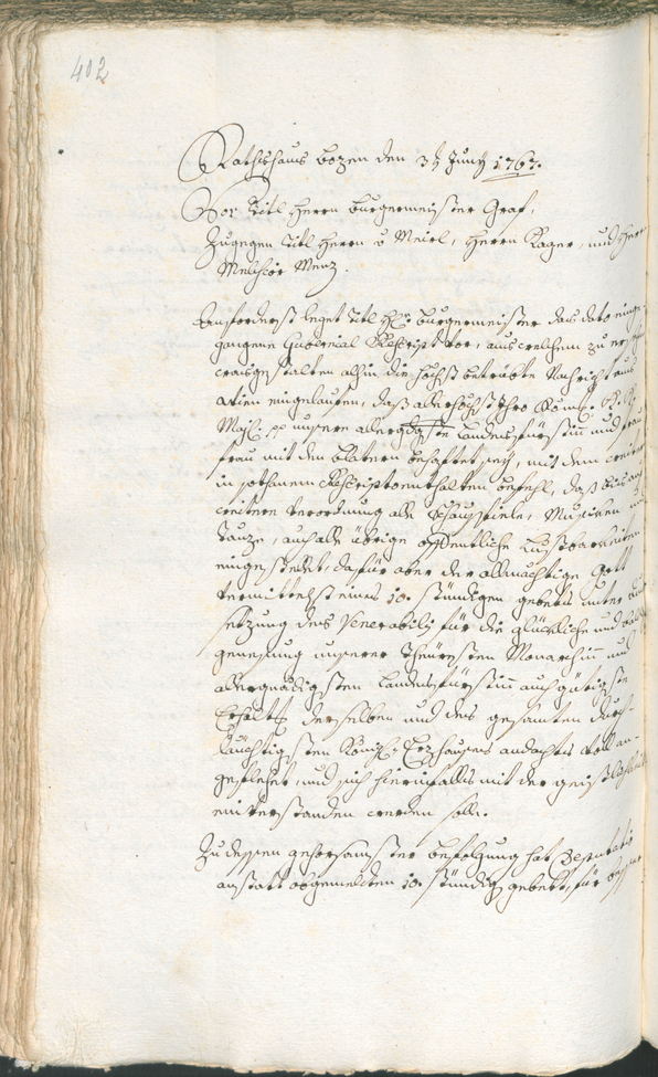 Civic Archives of Bozen-Bolzano - BOhisto Ratsprotokoll 1765/68 