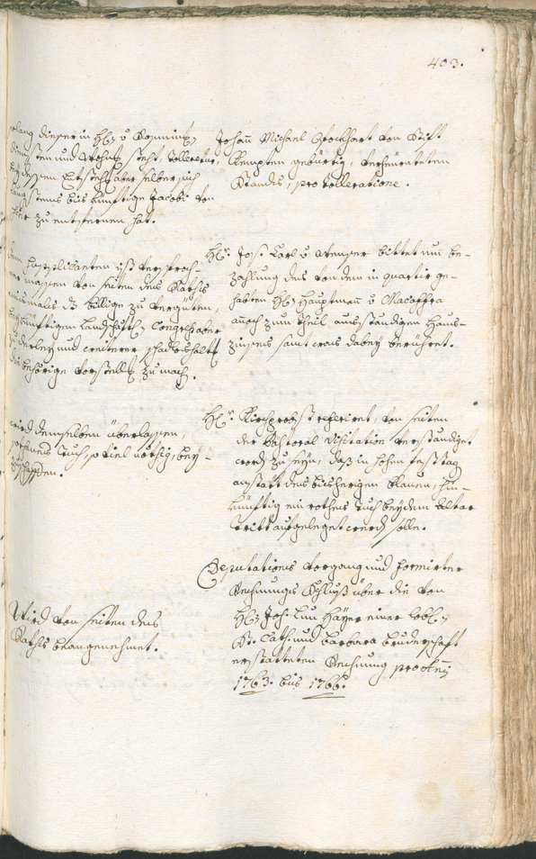 Civic Archives of Bozen-Bolzano - BOhisto Ratsprotokoll 1765/68 