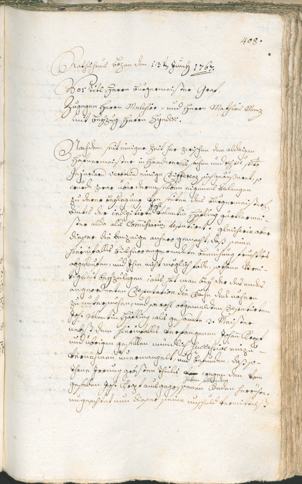 Archivio Storico della Città di Bolzano - BOhisto protocollo consiliare 1765/68 