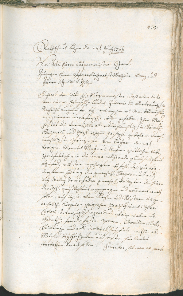 Archivio Storico della Città di Bolzano - BOhisto protocollo consiliare 1765/68 