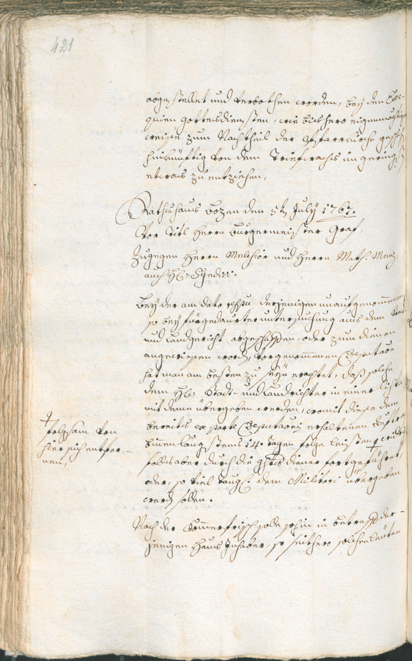 Civic Archives of Bozen-Bolzano - BOhisto Ratsprotokoll 1765/68 