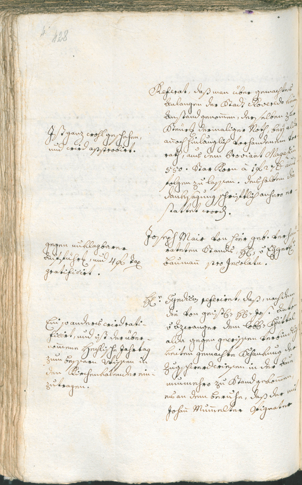 Archivio Storico della Città di Bolzano - BOhisto protocollo consiliare 1765/68 