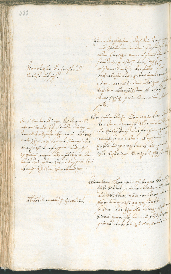 Stadtarchiv Bozen - BOhisto Ratsprotokoll 1765/68 