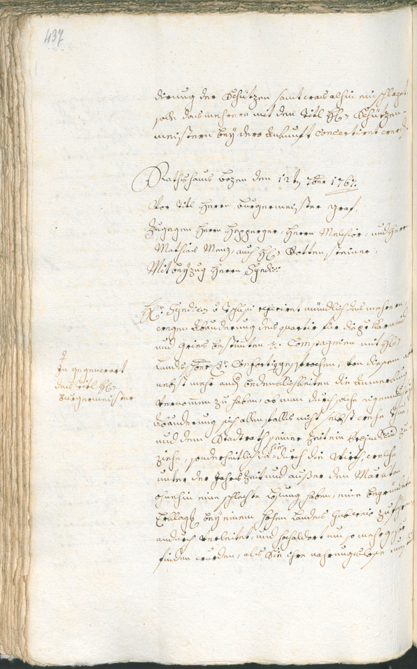 Archivio Storico della Città di Bolzano - BOhisto protocollo consiliare 1765/68 