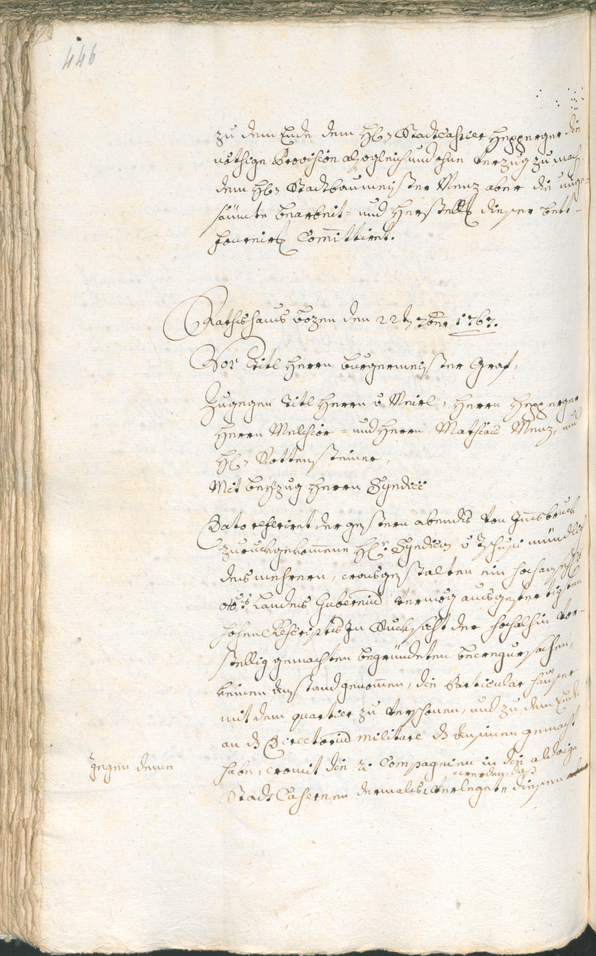 Archivio Storico della Città di Bolzano - BOhisto protocollo consiliare 1765/68 