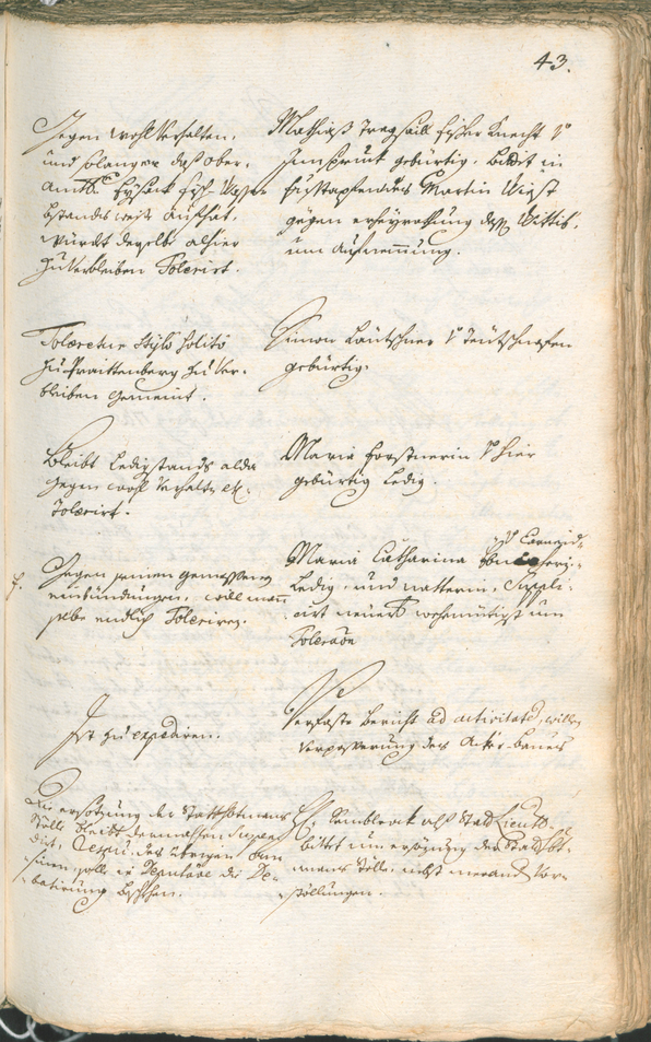 Civic Archives of Bozen-Bolzano - BOhisto Ratsprotokoll 1765/68 