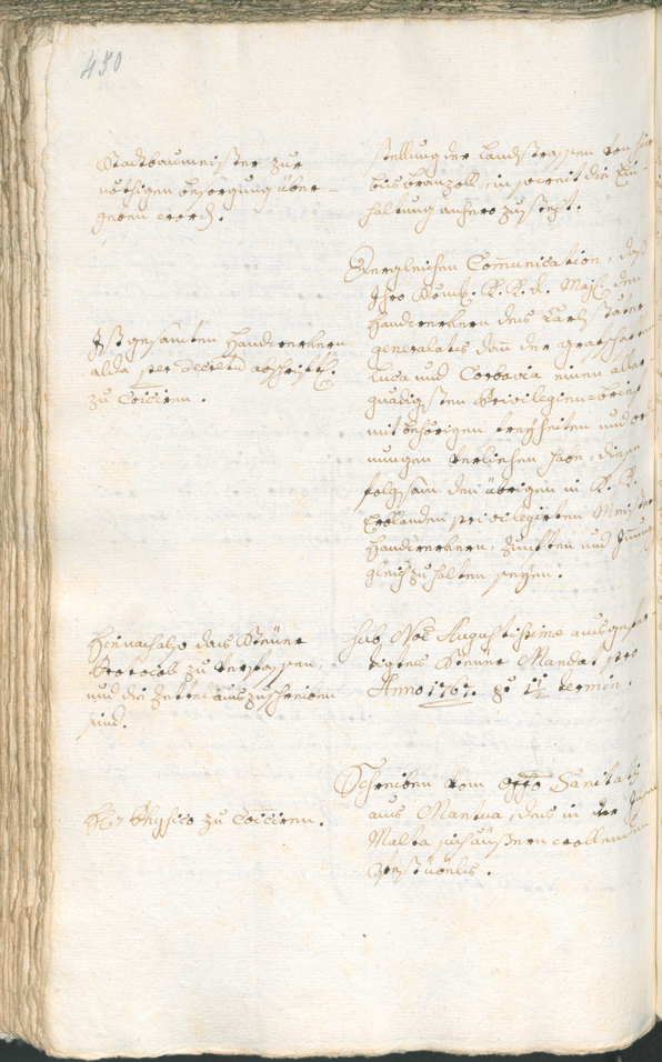 Stadtarchiv Bozen - BOhisto Ratsprotokoll 1765/68 