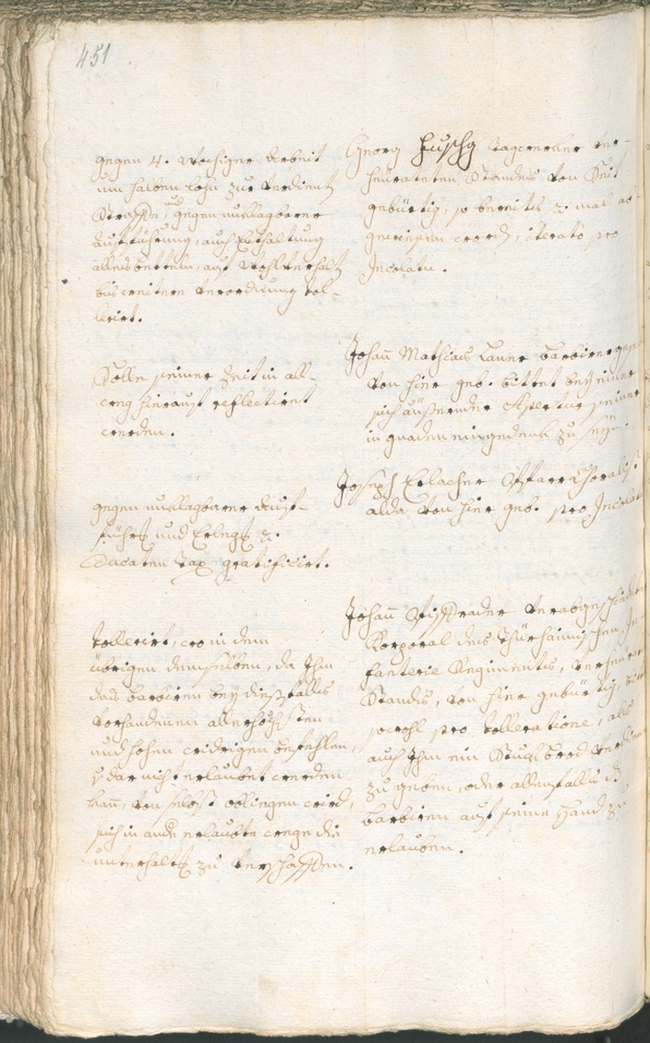 Stadtarchiv Bozen - BOhisto Ratsprotokoll 1765/68 