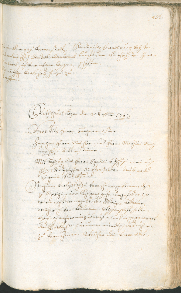 Civic Archives of Bozen-Bolzano - BOhisto Ratsprotokoll 1765/68 